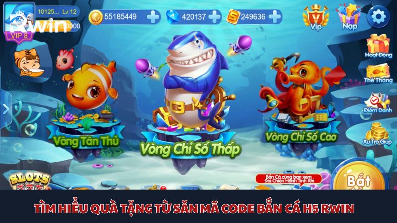 Tìm hiểu cách nhận mã quà tặng từ hoạt động săn mã code bắn cá H5 Rwin 